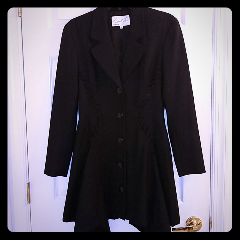 Vintage Byron Lars 2-Piece Wool Pantsuit